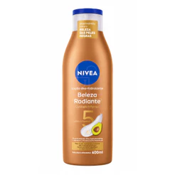 Loção Deo Hidratante Corporal Nivea Beleza Radiante Cuidado intenso Negra 400ml
