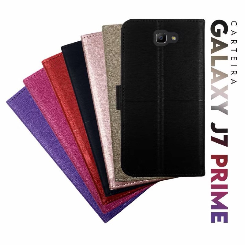 Capa de carteira flip cover GALAXY J7 PRIME