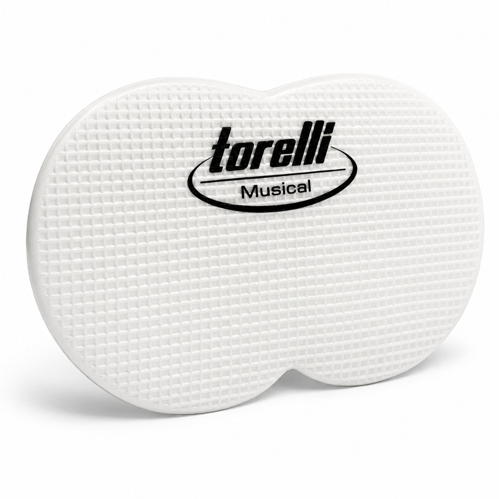 Pad Kick Bumbo Nylon Pedal Duplo Torelli Ta 081 Percussão Bateria