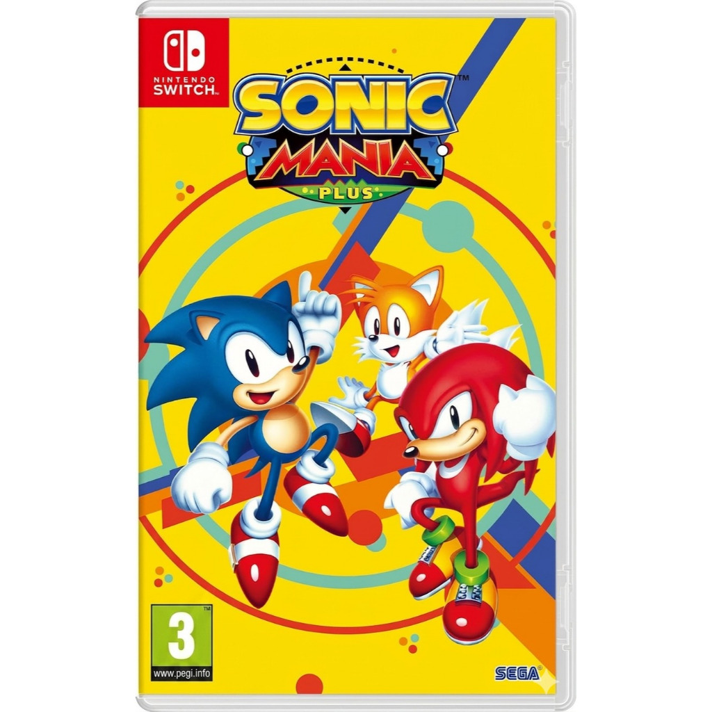 Sonic Mania Plus Switch EUR Midia Fisica