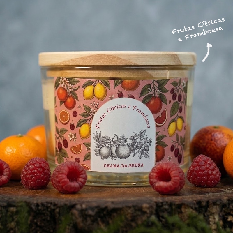 Vela Aromática Premium 110g Cera de Coco Vela Perfumada Aroma