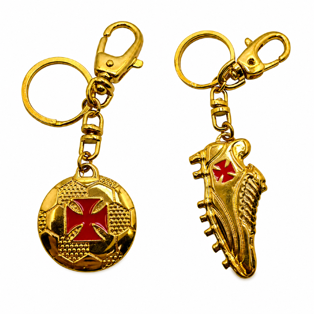 CHAVEIRO OURO DIVERSOS OFICIAL/ORIGINAL VASCO