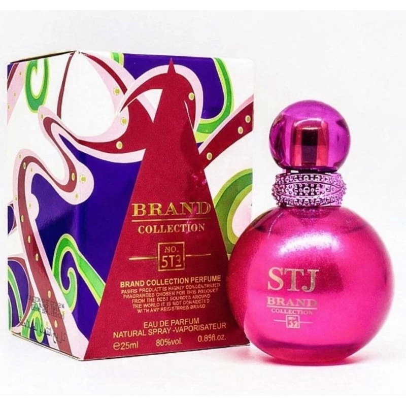 Perfume Feminino Brand Collection 132 Britney Spears Fantasy – 25ml 💖Luxo e Sofisticação✨🌷