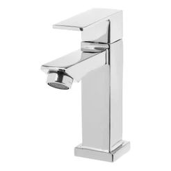 Torneira Banheiro Lavabo Cuba Pia Luxo Quadrada ¼ de Volta