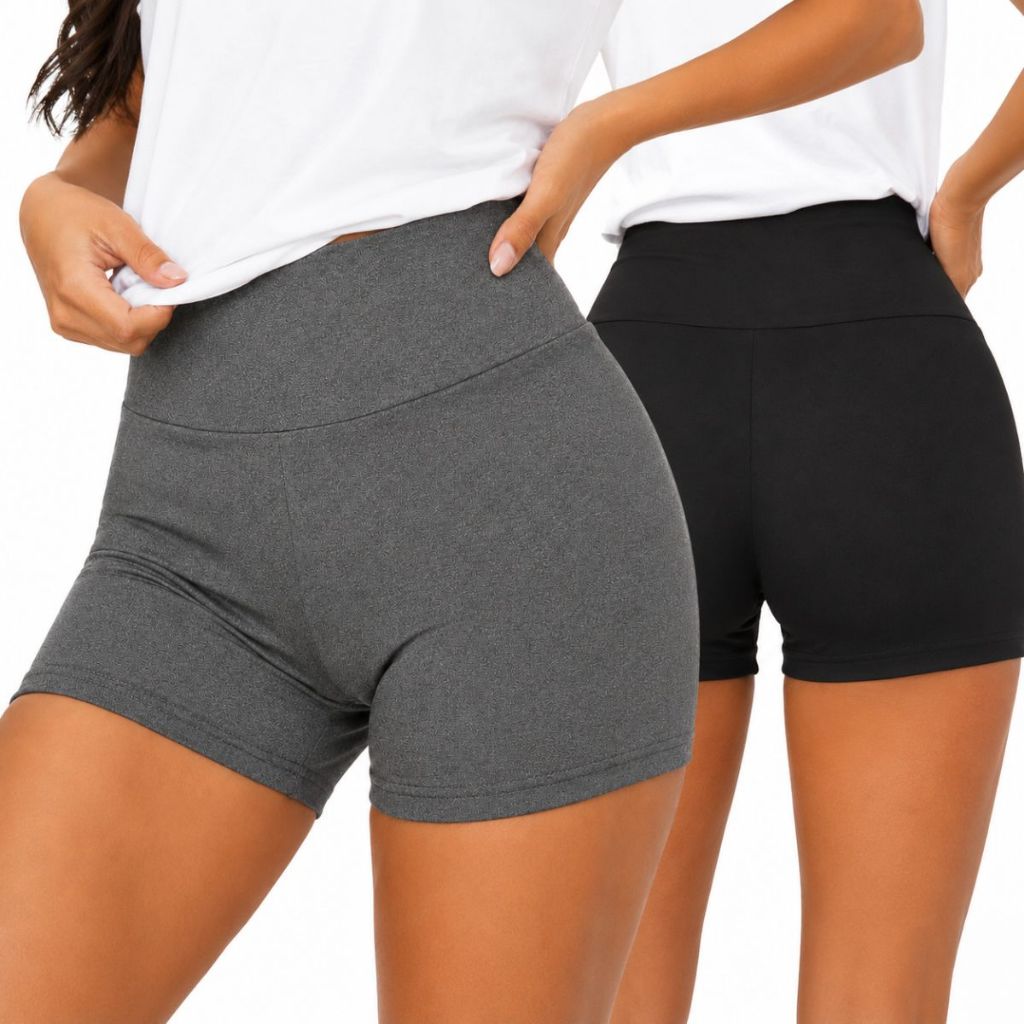 Bermuda Legging Academia Feminina Suplex Não Transparente Fitness