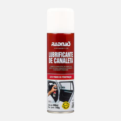 Lubrificante De Canaleta Vidro Elétrico Automotivo Silicone Spray 300ml Radnaq Anti Travamento