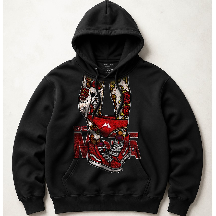 Blusa de Frio Streetwear Moletom Canguru Masculino