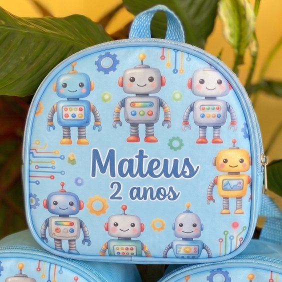 Mochilinhas para aniversário personalizada vários temas para lembrancinhas, brindes e mimos