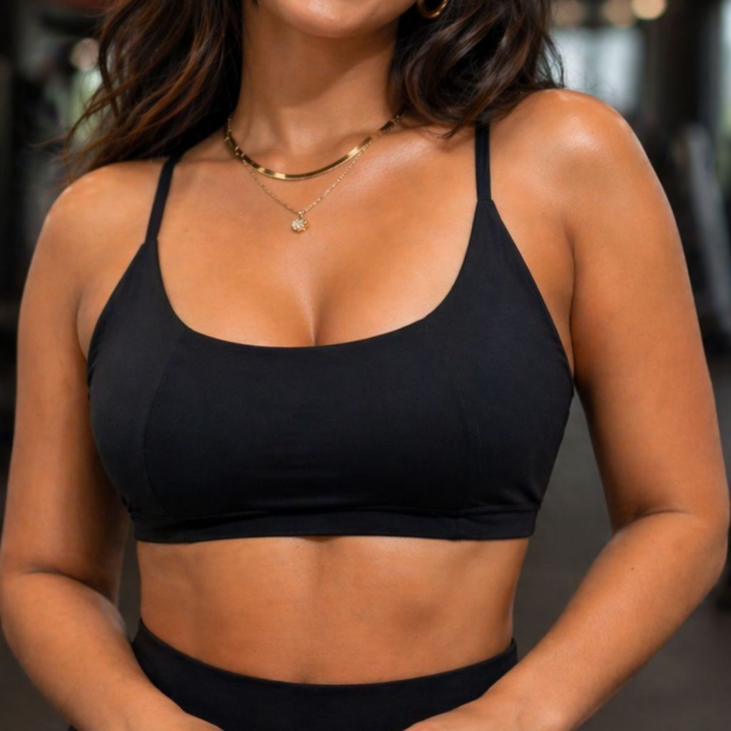 Top Alcinha Fitness Feminino Academia Sem Bojo Zero Transparência Suplex Confortável Sustentação