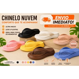 Chinelo Nuvem Moleca Ortopédico Feminino Macio Leve 5554.100