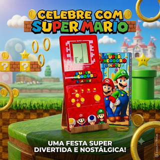 10 MINI GAMES PERSONALIZADO SUPER MARIO / PERSONALIZADO EM DIVERSOS TEMAS