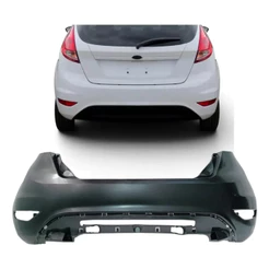 Parachoque Traseiro New Fiesta Hatch 2014 2015 2016 2017 C1BB17906AA Para Pintura