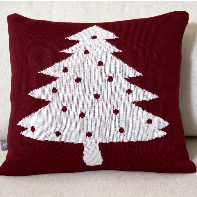Capa Almofada Decoração Árvore Natal Sala Sofá - 40077
