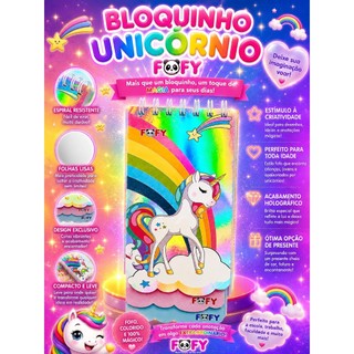 FOFY Bloco de Anotação Magical UNIDADE