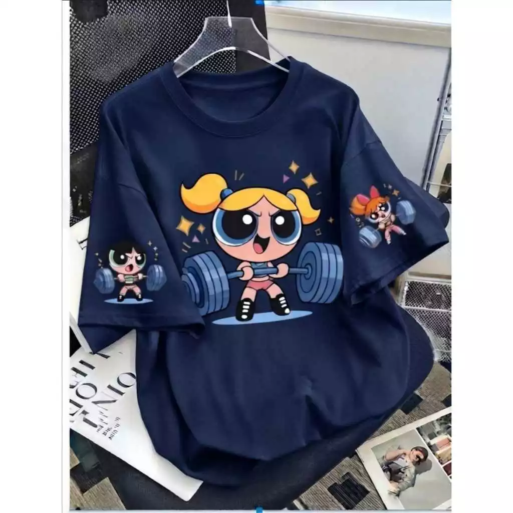 Camiseta unissex Streetwear Meninas Super Poderosas Algodão p ao g5 — imagem 1