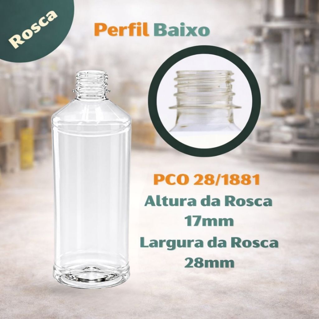 Kit 100 Frascos PET Especial 500ml Tampa Flip Top p/ Mel, Molho e Produto Artesanal – Garrafa Virgem — imagem 2 de 2
