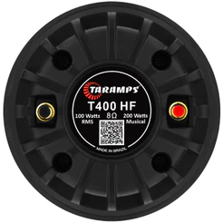 Driver Poliimida Taramps T 400 HF 100W RMS 8 Ohms Corneta T400