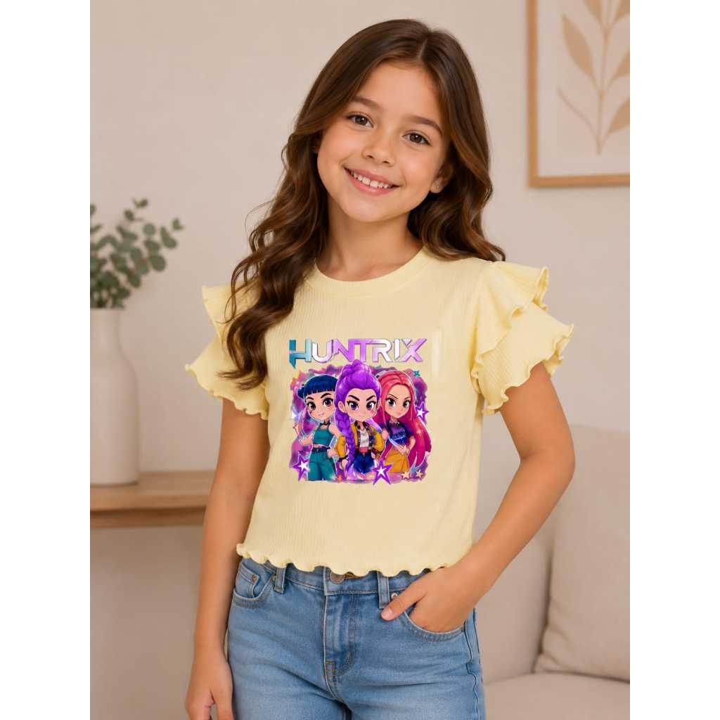 Blusa UNTRIX GRUPO KPOP- Estampa em DTF- moda Blogueirinha- estilosa- Tecido canelado Ribana²