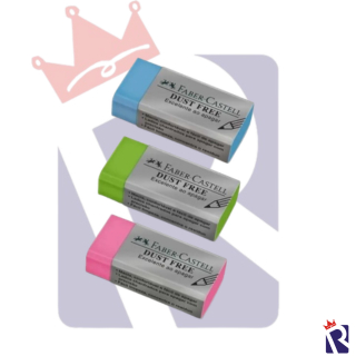 BORRACHA FABER CASTELL DUST FREE COLORS