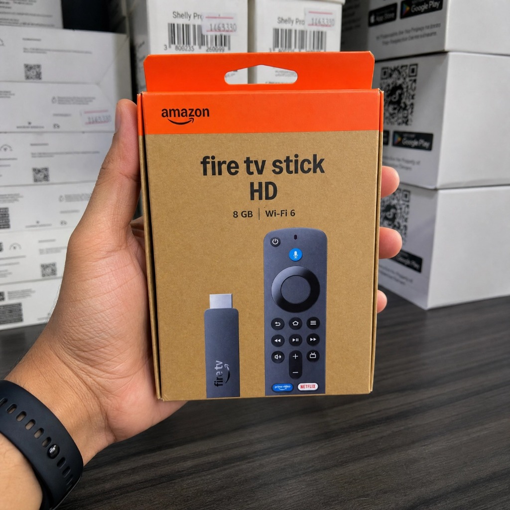 Fire TV Stick HD Última geração com Controle Remoto Por Voz com Alexa