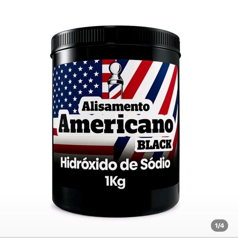 Alisamento Profissional Masculino - 1kg (BLACK)