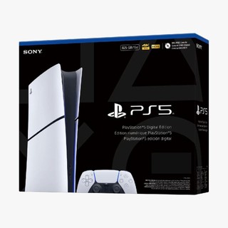 Console PlayStation 5 Slim Digital 825GB + Controle Sem Fio Dualsense Branco
