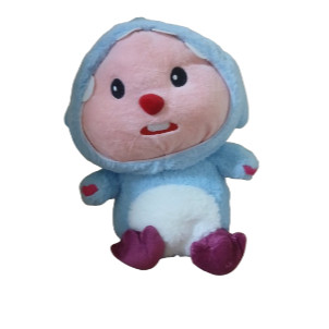 Brinquedo de pelúcia mordedor e puxador para cachorro