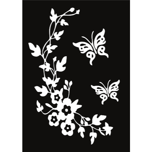 Adesivo Autocolante Vaso Sanitario Floral Para Colar Banheiro adesivos AD1234 — imagem 2 de 2