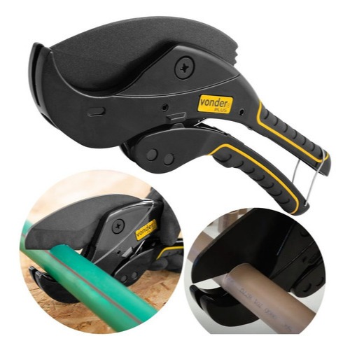 Cortador de Tubos de PVC 42mm com Catraca e Lâmina Antiaderente Vonder Plus