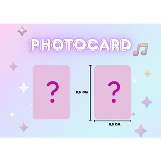 Photocard Personalizado 5,5x8,5 cm | Frente e Verso | Fanmade | K-pop, Anime, Fotos e Pets