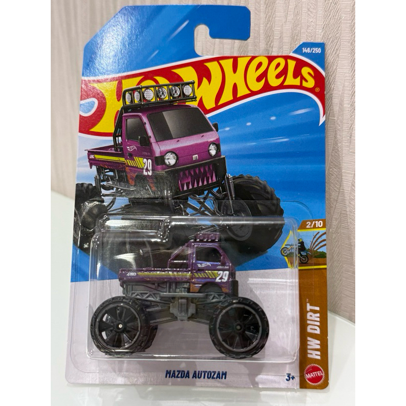 Carrinho Hot Wheels Mazda Autozam Serie HW Dirt 2026