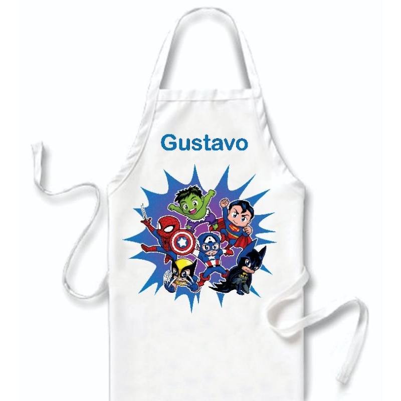 25 Aventais Infantis Personalizados Aniversário, Eventos, Culinária , Nutrição