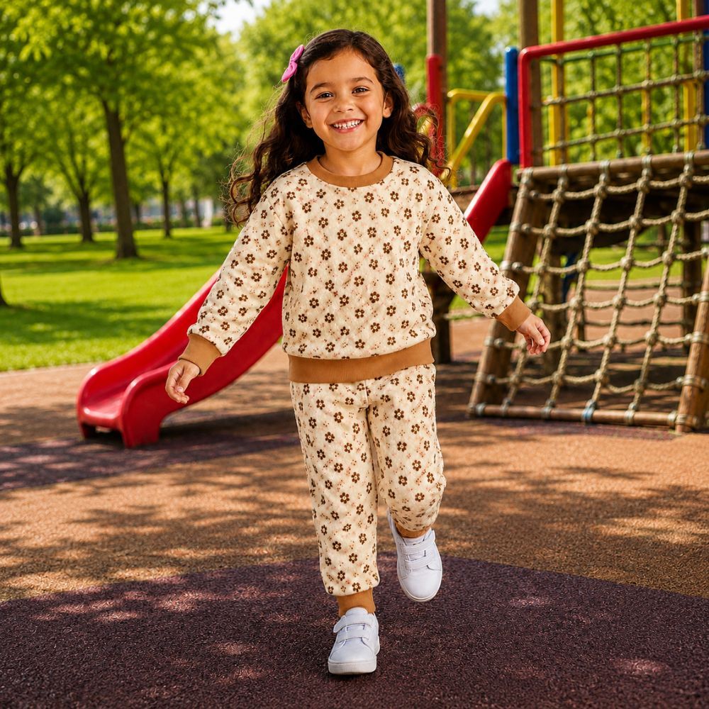 Conjunto Infantil em Fleece Menino e Menina Peluciado, Quentinho e Macio Tamanho 3, 4, 6