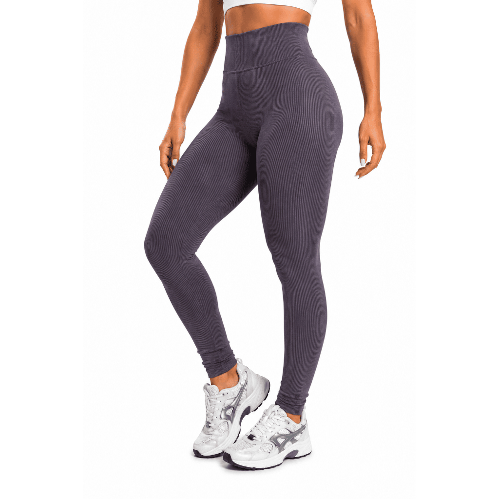 Calça Feminina Cintura Alta Legging Academia Fitness Sem Transparência Compressão Confortável