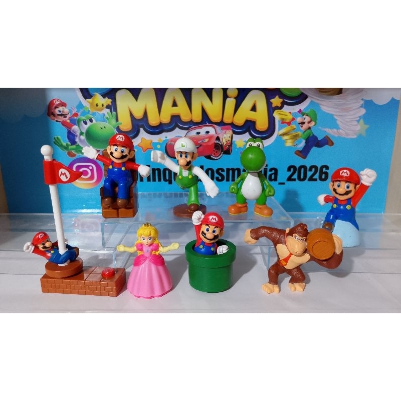 Mario Brothers - McDonald's colecionáveis