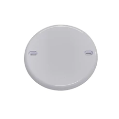 Placa Cega Redonda Espelho Tampa Branca Ilumi Cor Branco