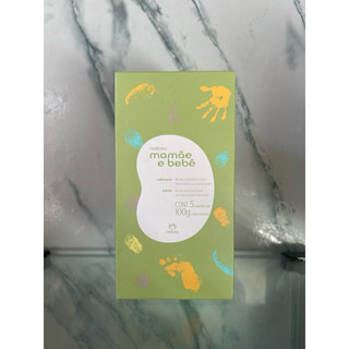 Caixa de Sabonetes Mamãe e bebê Natura caixa com 5 unidades de 100g cada -  Limpeza Delicada, Fórmula Vegetal.