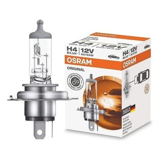 Kit 10 Lâmpadas Carro Halógena H4 12v 60/55w Bilux Osram (p43t - 64193 - 472)