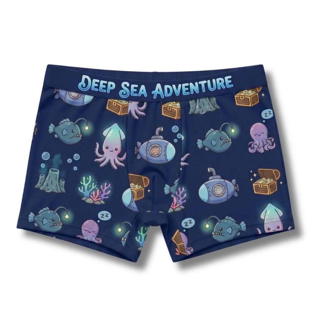 Cueca Boxer Infantil Estampada Personagens Menino Microfibra Confortavel Não Embola Estilo Conforto