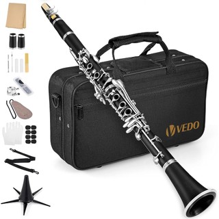 Vedo Clarinete Bb Abs, Acompanhado De Estojo E Acessórios