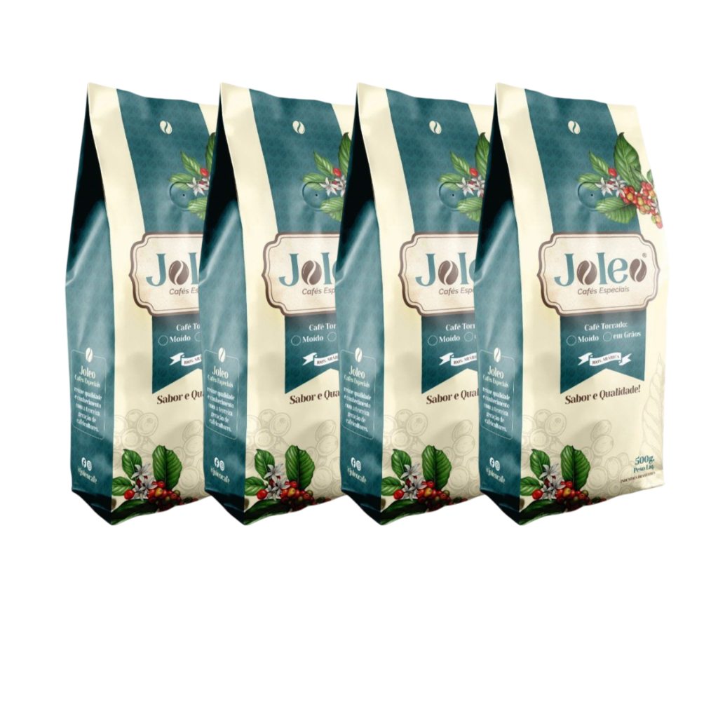 2Kg Café Especial Torrado e Moído 100% Arábico Joleo Região Alta Mogiana