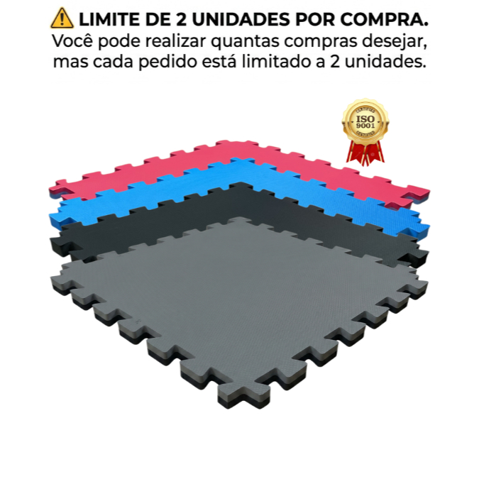 Tatame EVA linha premium 100x100x3cm 30mm