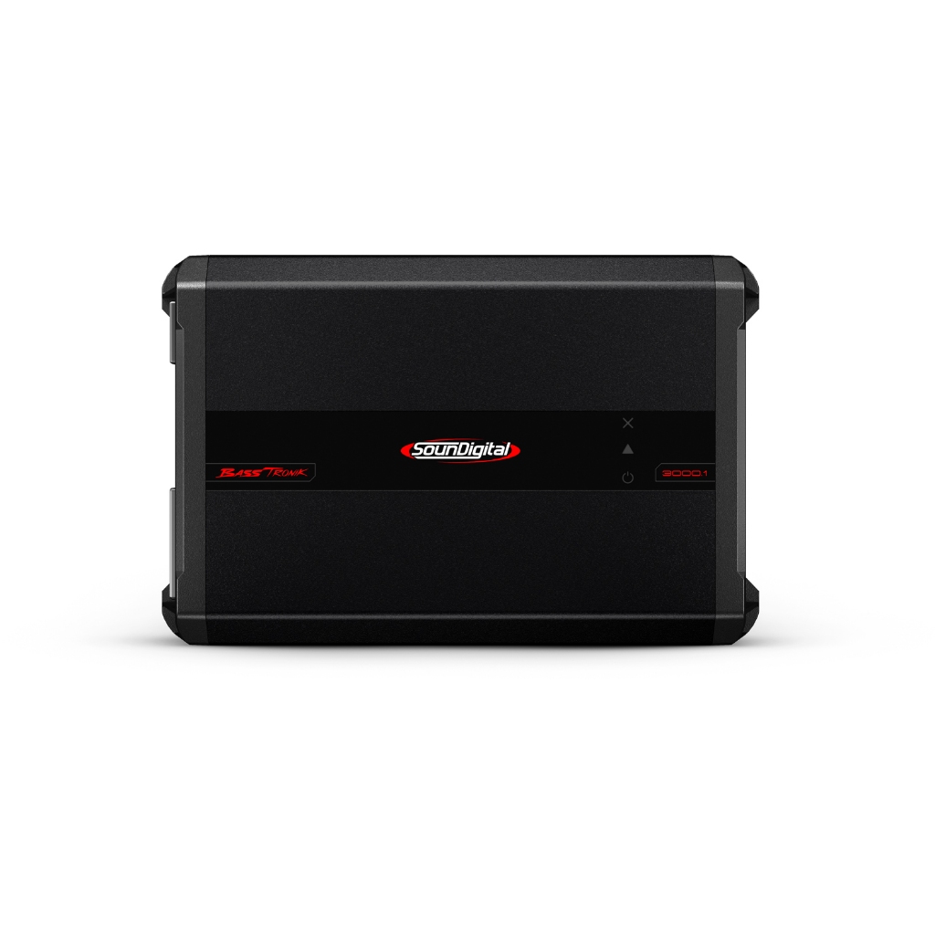MÓDULO AMPLIFICADOR SOUNDIGITAL BASSTRONIK 3000.1 - 1 OHMS - 3000W RMS 1 CANAL GRAVES PROFUNDOS SPL