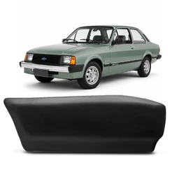 Polaina Dianteira Chevette 83 A 86 Ponteira Preta Parachoque