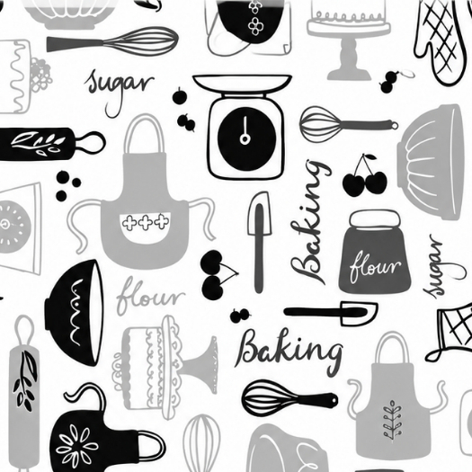 PAPEL DE PAREDE COZINHA UTENSÍLIOS