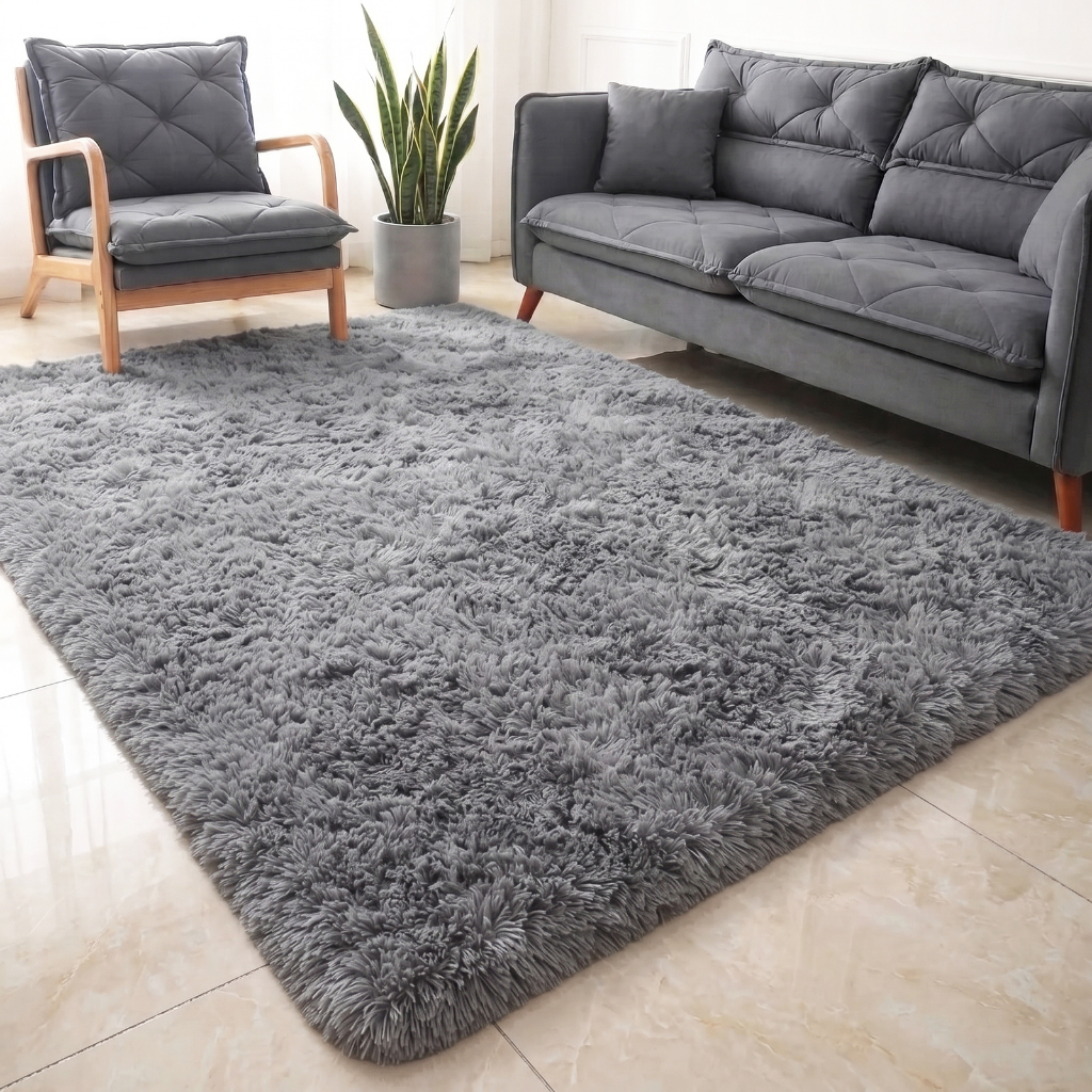 Tapete Sala 2,00x1,50 Peludo 4 Cm De Altura Shaggy Promoção