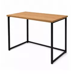 Mesa Escrivaninha Industrial Dobrável Aço Reforçado Portátil - Home office, Escritório, Eventos