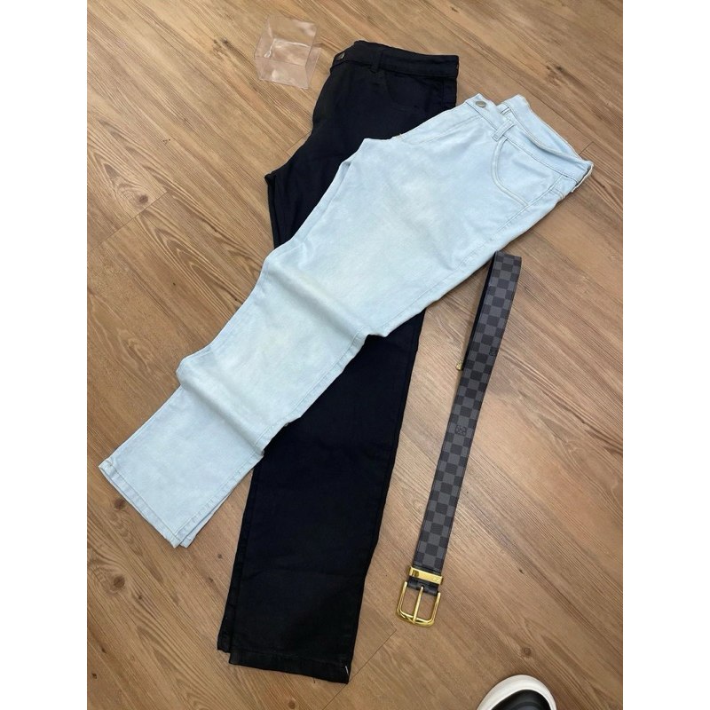 Kit Calça + Cinto de Brinde Jeans Premiun Masculina