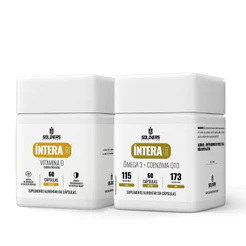 Kit Vitamina D 60 Cáps + Ômega 3 + Coenzima Q10 Vitaminas e Ômega 3 - Soldiers Nutrition