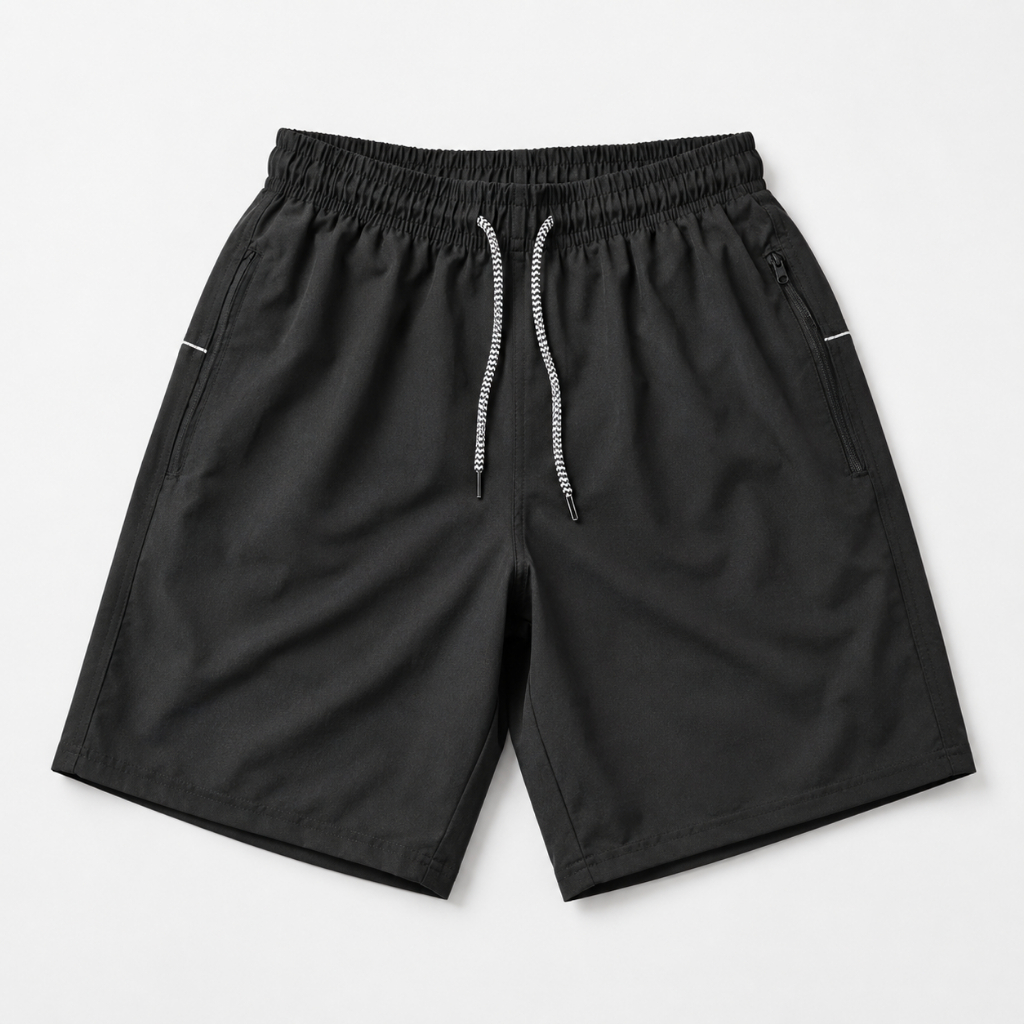 Short Masculino Bermuda Microfibra Tactel Elastano Academia Treino Praia